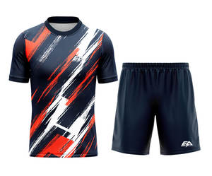 Uniformes de football adultes en polyester de haute qualité Maillot de football imprimé avec logo personnalisé Nouveau design quantité minimale de commande bas Sublimation personnalisé - Product Image 1