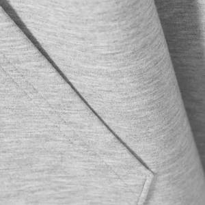 Pull à capuche à logo personnalisé pour hommes 100% coton à manches longues doublé polaire brodé style Streetwear confortable pour l'hiver - Product Image 3