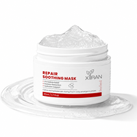 Masque Réparateur Apaisant Sous Marque Blanche – Gel Lavable Hydratant pour le Visage, Réduction des Rougeurs, Soin Post-Traitement