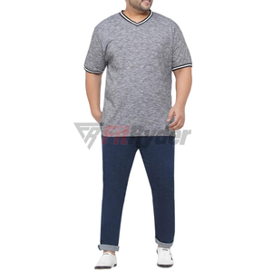 T-shirt sportif pour homme 2024, séchage rapide, grande taille, tricoté, écologique, respirant, avec logo personnalisé et service OEM - Product Image 2