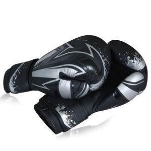 Guantes de Boxeo de Cuero y Poliéster Transpirables de Alta Calidad, Color Personalizado, Venta Directa de Fábrica, para Competiciones y Gimnasios, con Logotipo Personalizado - Product Image 1