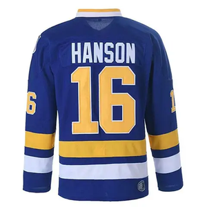 Offre Spéciale à manches longues coupe parfaite top vente ensembles de maillots de hockey sur glace vêtements de sport manches complètes maillot multicolore - Product Image 5