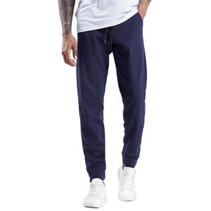 Pantalon de survêtement pour hommes de haute qualité en toile respirante tissu léger taille haute vêtements de Fitness avec service OEM - Product Image 1