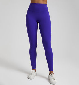 เลกกิ้งออกกำลังกายในยิมไร้รอยต่อสำหรับผู้หญิงเลกกิ้งออกกำลังกายโยคะเอวสูงโลโก้กำหนดเองได้ - Product Image 3