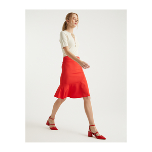 กระโปรงมินิไซส์ผู้หญิง FLOUNCE-รุ่น S23S124 ตุรกี - Product Image 3