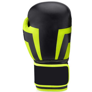 Nuevo diseño de color personalizado de alta calidad de cuero PU de los hombres de guantes de boxeo Venta de Material personalizado Guantes de boxeo deportivos - Product Image 2