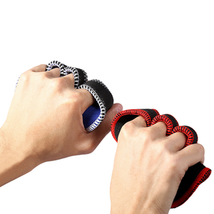 Sangles de poignet de gymnastique avec coussin de levage à la main en néoprène respirant léger sans doigts unisexe pour l'haltérophilie - Product Image 3