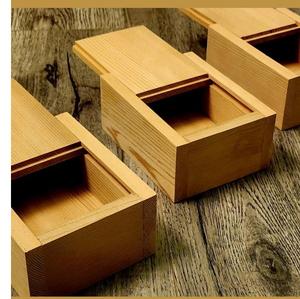 Caja de almacenamiento de madera con asa para fácil transporte - Product Image 6