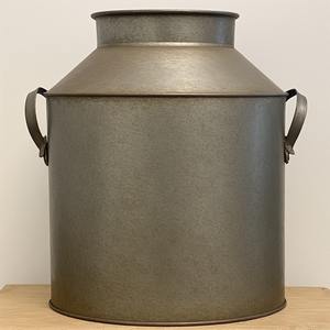 กระป๋องนมชุบสังกะสีตกแต่งบ้านไร่แบบคลาสสิกเหมาะสำหรับห้องครัวสวนกลางแจ้งคาเฟ่การตกแต่งภายในแบบชนบท - Product Image 4