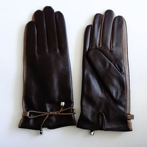 ผู้ผลิตโดยตรงจากโรงงาน ถุงมือหนังสำหรับผู้ชายฤดูหนาว ลูกค้าต้องการสีและโลโก้ตามต้องการ คุณภาพระดับมืออาชีพ ถุงมือหนังแฟชั่นฤดูหนาว - Product Image 5