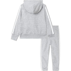 Conjunto de chándal con logotipo personalizado para niños, chándales de lana hechos a medida para niños, chándal infantil al por mayor, conjunto de 2 piezas - Product Image 2