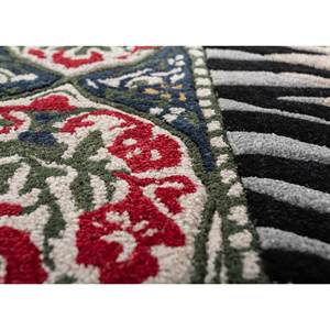 Tapis en laine et viscose tufté à la main Wild Wanderlust, couleur ivoire, 10 mm d'épaisseur, imprimé animal, pour la maison, le salon, le couloir, Tra-15105, rectangulaire - Product Image 3