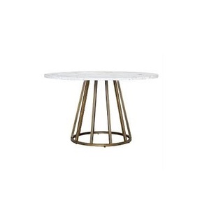 2025Premium Quality Metal Modern <b>Coffee</b> <b>Table</b> <b>White</b> and Gold Color Handcrafted Marble Top Center <b>Table</b> Home and Hotel Decoration - Product Image 5