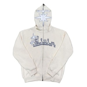 Nouveau Style haute qualité Streetwear polaire mode fermeture éclair complète unisexe sweats à capuche hommes - Product Image 1