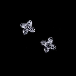 ต่างหูหมุด14เม็ดลายดอกไม้คลาสสิกเกรดสูงขายดีที่สุดส่งตรงจากผู้จำหน่ายอินเดียที่มีประกายระยิบระยับ - Product Image 1