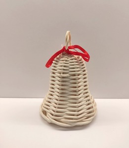 ของประดับต้นคริสต์มาสทำจากหวายธรรมชาติ,กระดิ่งยาง DIY สำหรับตกแต่งต้นคริสต์มาสที่แขวนเครื่องประดับสไตล์วินเทจทำโดย Amazon เวียดนาม - Product Image 3