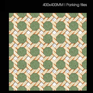 Carreaux de céramique mats de qualité extérieure pour parking 40x40cm 400x400mm – Revêtement de sol pour allées, garages et espaces ouverts - Product Image 1