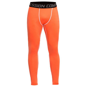 Mallas deportivas ajustadas con estampado de logotipo personalizado, mallas ajustadas de compresión para gimnasio, pantalones MMA Rash Guard, ropa deportiva elástica de nailon para Fitness - Product Image 2