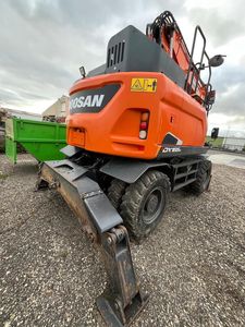 Nuovo Doosan DX165W-5 del 2018 in condizioni eccellenti con rotatore inclinabile, ore di funzionamento 6.496, peso operativo 17.700 kg - Product Image 4
