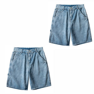 2024 <b>High</b> Quality New Men Fashion Stretch Causal <b>Short</b> <b>Jeans</b> Denim <b>Shorts</b> Blue Denim Swear Mens <b>Shorts</b> - Product Image 2