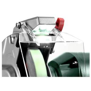 Amoladora de Banco Eléctrica de Alta Resistencia, 3600 RPM, 5.5 Amperios, Luz LED, Protector de Ojos Ajustable y Deflector de Chispas, DS 200 Plus - Product Image 4