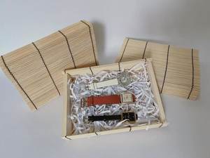 Emballage en bambou avec couvercle, boîte-cadeau en bois du Vietnam, - Product Image 5