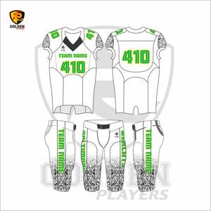 ชุดกีฬาผ้าโพลีเอสเตอร์100% ชุดอเมริกันฟุตบอลชุดยูนิฟอร์มดีไซน์ดั้งเดิมปี2024ใหม่ - Product Image 5