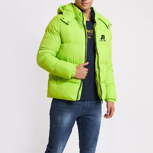 เสื้อพัฟเฟอร์ผู้ชาย เสื้อพัฟเฟอร์สีดำเงา เสื้อแจ็คเก็ตพองหลังและเสื้อโค้ท 2025 ขายส่งฤดูหนาวสำหรับผู้ชาย - Product Image 6