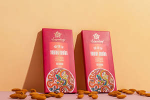 Barra de Chocolate con Nueces de Vietnam de Alta Calidad y Buen Sabor 2026 - Barra de Chocolate con Almendras para Regalo - Product Image 2