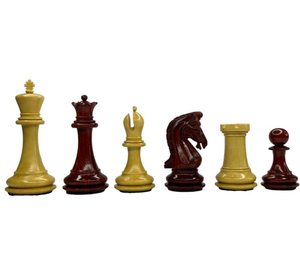 Piezas de Ajedrez de madera maciza elegantes de la serie Imperial de 4,4 pulgadas con juego de tablero de ajedrez de madera tradicional - Product Image 2