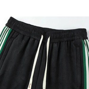 2024 primavera otoño hombres y mujeres chándal 2 piezas conjuntos Unisex deporte al aire libre tela de gamuza ropa deportiva con capucha - Product Image 5