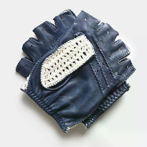 Gants de conduite en cuir véritable antidérapants personnalisés Confortables et très vendus Design antidérapant - Product Image 6