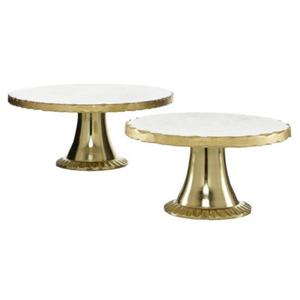 Elegant and Durable Aluminum <b>Cake</b> Stand with Intricate Detailing for <b>Weddings</b> & Parties and Dessert Table Displays - Product Image 6