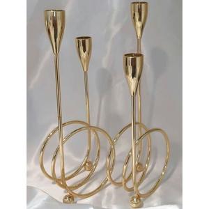 Vaisselle en gros Bougeoir Chandelier Chandelier en métal de la meilleure qualité Bougeoir décoratif de table pour fêtes de mariage - Product Image 3