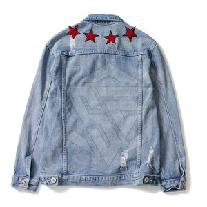 Veste en jean pour homme de haute qualité, durable, style vintage, 100% coton, manches longues, séchage rapide, respirante, décontractée, pour l'hiver - Product Image 2