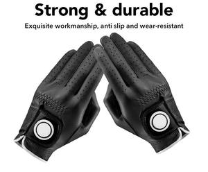 Gants de golf en cuir souple Cabretta durables de qualité supérieure pour hommes et femmes, confortables et durables - Product Image 3