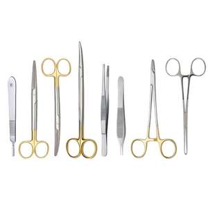 Mejor Venta de alta calidad A + grado CE certificado instrumentos quirúrgicos Set Manual General cirugía Kit vasectomía meatotomía tijeras - Product Image 4