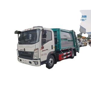 Camiones Compactadores de Basura Usados 4x2 LHD RHD 8M3, Camión de Basura Comprimido de 5-8 Toneladas de Capacidad en Venta - Product Image 2