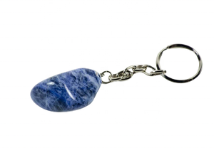 พวงกุญแจคริสตัลอัญมณีสีทองห้อยเป็นหินธรรมชาติ - Product Image 2