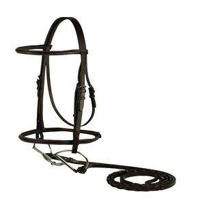 บังเหียนม้าไนลอนแบบดั้งเดิมสายคล้องคอสำหรับขี่ม้าวัสดุ PVC สไตล์อังกฤษ100% ตามสั่ง - Product Image 1