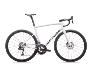 Bicicleta de Carretera TOP NOTCH TARMAC SL8 EXPERT-Ultegra Di2-Steel-2025-OEM-Blanco Brillante/Negro Metálico-Manubrio de Acero en Venta - Product Image 3