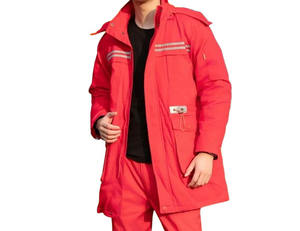 Chaquetas DE TRABAJO reflectantes de alta visibilidad de invierno, ropa de trabajo de seguridad antiestática impermeable para hombres - Product Image 6