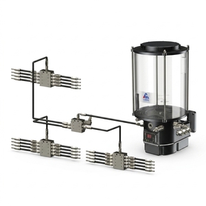 Système de lubrification automatique intelligent, <span class=keywords><strong>pompe</strong></span> à <span class=keywords><strong>graisse</strong></span> électrique pour excavatrices, chargeuses et engins lourds - Product Image 2