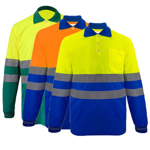 Buen fabricante Hombres Hi VIs Camisa de seguridad totalmente personalizada tendencia superior antiarrugas Hombres Hi VIs Camisa de seguridad con alta calidad - Product Image 5