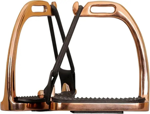 Estribos de Seguridad de Material Sólido para Equitación, Lenza Peacock Rose Gold, Antideslizantes, Protección de Tobillo, Equipo Ecuestre - Product Image 5