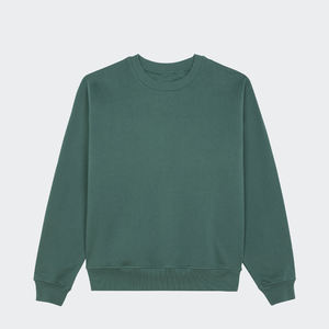 Sudaderas de Forro Polar 100% Algodón para Invierno, 2 Piezas, Personalizables con Impresión Digital y Bordado, Cuello Redondo Informal, Unisex - Product Image 2