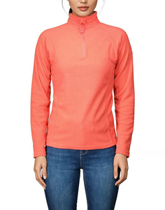 Veste en polaire à fermeture éclair quart de tour, coupe décontractée, de haute qualité, pour femmes, élégante, col montant, vêtements de voyage, veste légère - Product Image 1