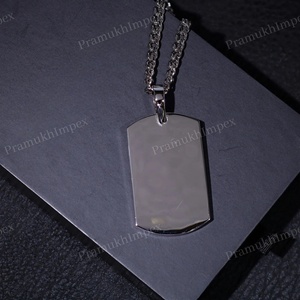 Collar con Colgante de Placa de Identificación Redonda de Moissanita, Chapado en Oro sobre Plata de Ley, Estilo Hip Hop, Collar Personalizado con Dije, Pieza Destacada Unisex - Product Image 5