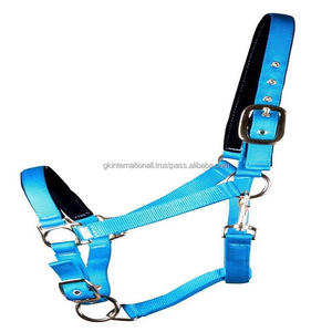 เชือกแขวนคอไนลอนหนาอุปกรณ์เสริมสำหรับม้าสไตล์ร้อนแรงสายรัดไนลอนสำหรับแข่งม้ามีหลายสีและฮาร์ดแวร์นิกเกิลแบบปรับได้ - Product Image 5