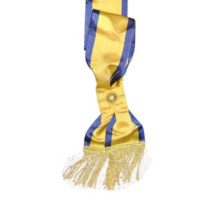 Écharpes maçonniques de haute qualité design avec logo personnalisé Écharpes maçonniques de haute qualité - Product Image 2